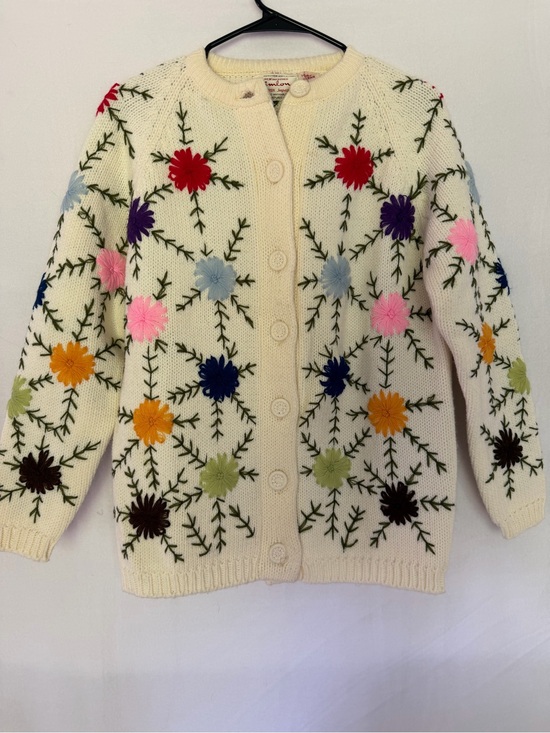 Vintage Sweaters - Vintage Kimlon Acrylic Cardigan Sweater
